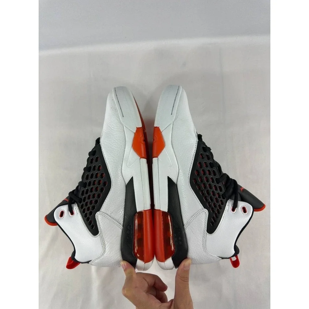 Nike Air Jordan Maxin 200 'White Team Orange' CD6107-108 Men's Size 9